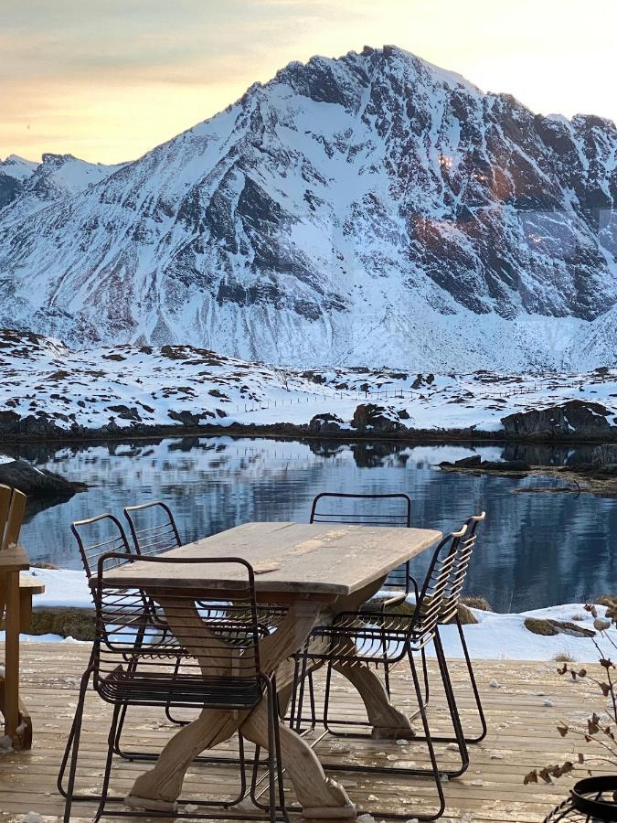 Villa Borgvag - A Unique Seafront Villa In The Heart Of Lofoten Bostad Exterior photo