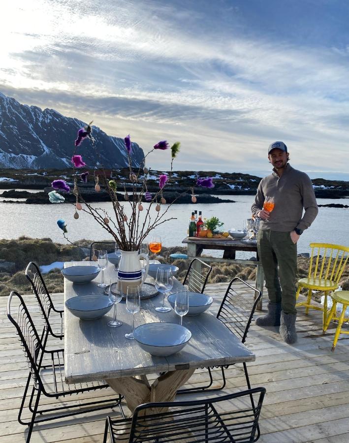 Villa Borgvag - A Unique Seafront Villa In The Heart Of Lofoten Bostad Exterior photo